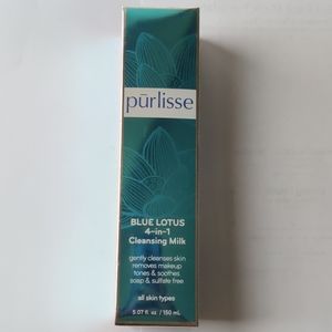Pūrlisse Blue Lotus 4 in 1 Cleansing Milk